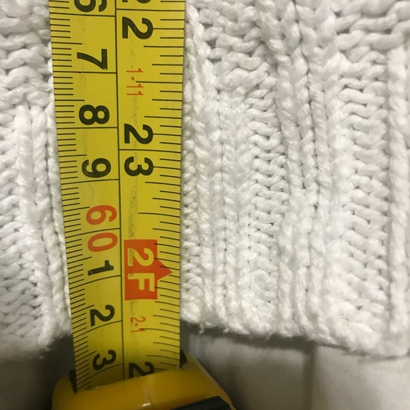 White fringe waterfall cardigan - Picture 2 of 2